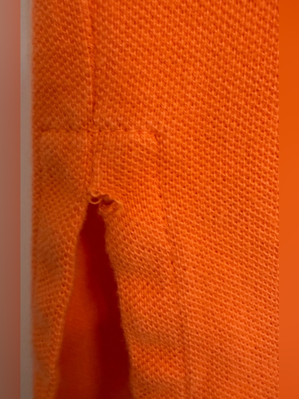 Polo Ralph Lauren Men’s Small Orange Cotton Polo Shirt Classic Pony - Picture 13 of 14